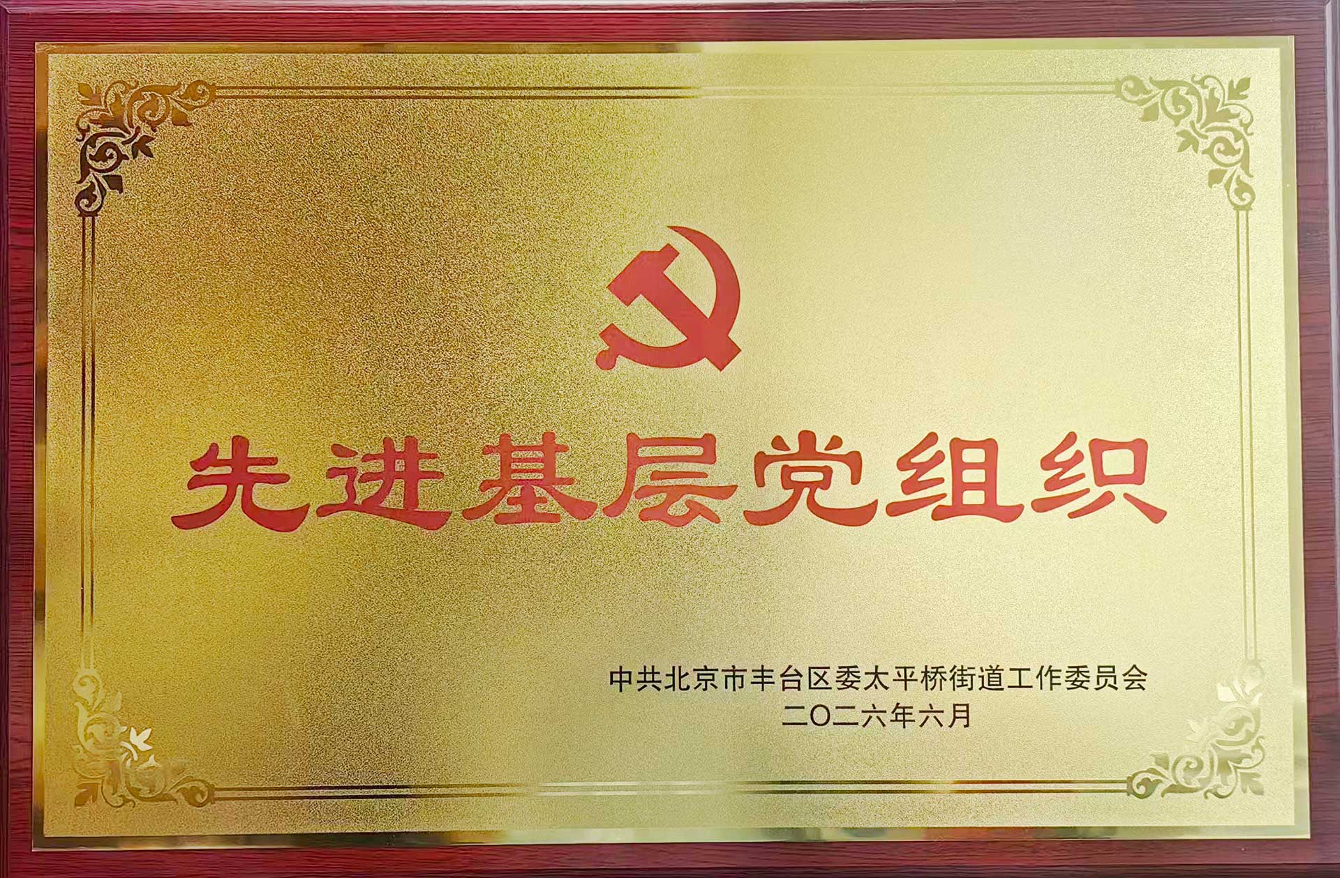 喜报｜党建引领践初心 载誉前行庆华诞——云开网页版登录入口-云开中国
招标集团党支部获评辖区“优秀基层党组织”